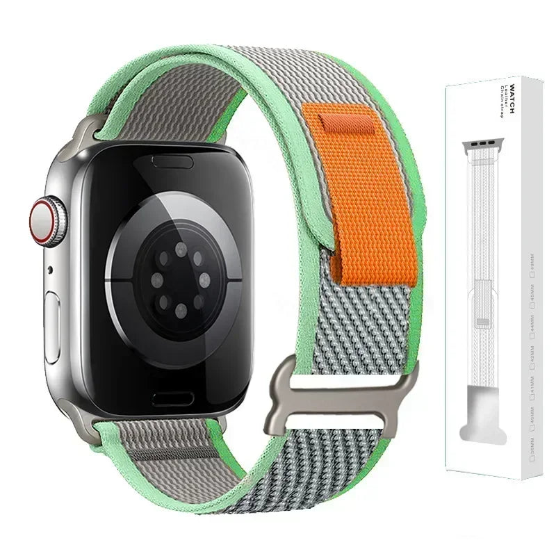 Strap for Apple Watch 10 42 46MM 45mm Ultra2 49mm 44 40mm 41 42mm 38mm 45 44 mm Trail loop bands  for iwatch series 9 8 7 3 se
