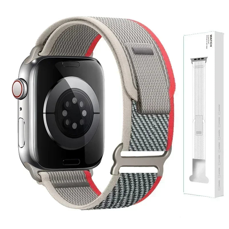 Strap for Apple Watch 10 42 46MM 45mm Ultra2 49mm 44 40mm 41 42mm 38mm 45 44 mm Trail loop bands  for iwatch series 9 8 7 3 se