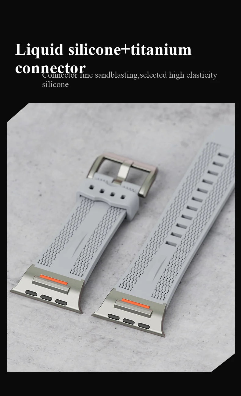 For HK11 ULTRA 3 Strap Stainless steel Silicone HK10 Pro MAX WIFI Smart Watch Band HK9 Ultra 2 HK8 PRO MAX HK ULTRA ONE Bracelet