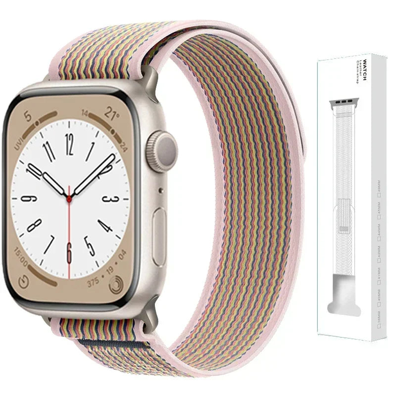 Strap for Apple Watch 10 42 46MM 45mm Ultra2 49mm 44 40mm 41 42mm 38mm 45 44 mm Trail loop bands  for iwatch series 9 8 7 3 se