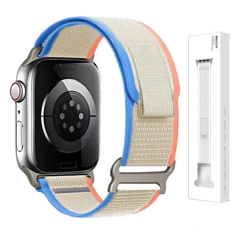 Strap for Apple Watch 10 42 46MM 45mm Ultra2 49mm 44 40mm 41 42mm 38mm 45 44 mm Trail loop bands  for iwatch series 9 8 7 3 se
