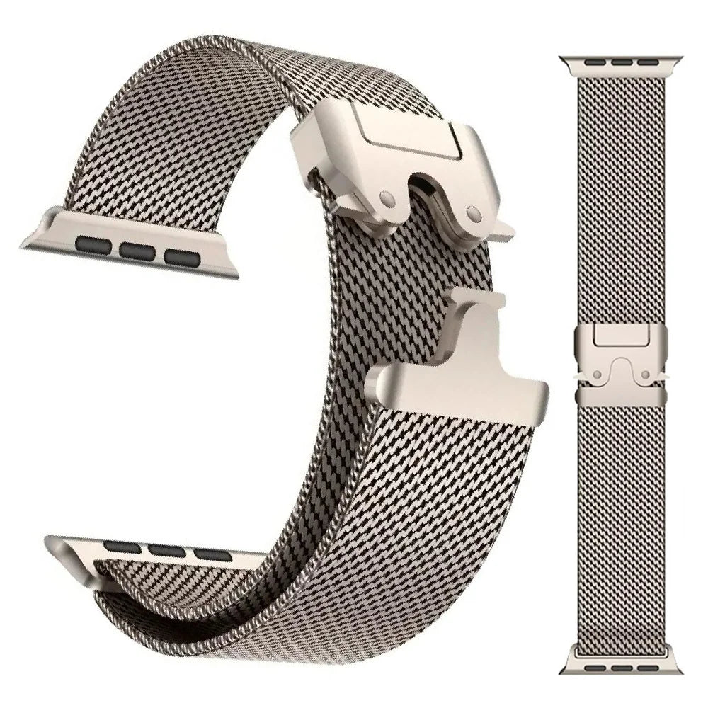 Milanese Strap Band Solo Loop Bracelet for Apple Watch Ultra 3 49mm 46 42 44 45 41 40 38mm Iwatch Series 11 10 9 8 7 6 SE 54321