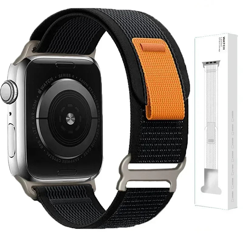 Strap for Apple Watch 10 42 46MM 45mm Ultra2 49mm 44 40mm 41 42mm 38mm 45 44 mm Trail loop bands  for iwatch series 9 8 7 3 se