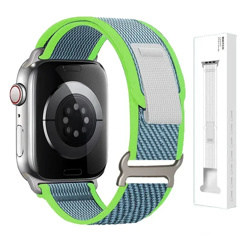 Strap for Apple Watch 10 42 46MM 45mm Ultra2 49mm 44 40mm 41 42mm 38mm 45 44 mm Trail loop bands  for iwatch series 9 8 7 3 se
