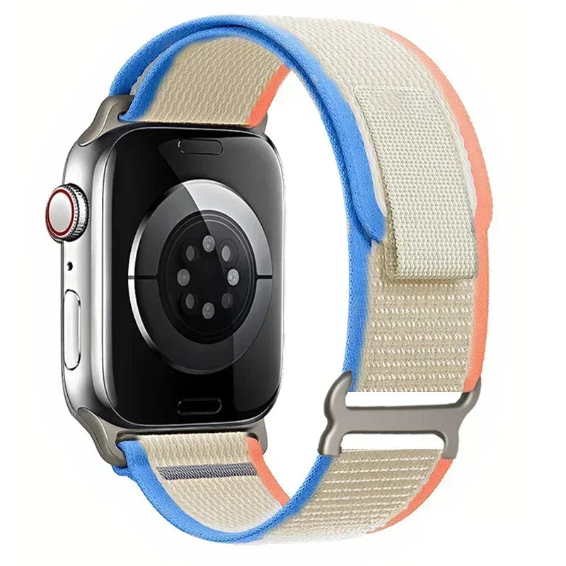 Strap for Apple Watch 10 42 46MM 45mm Ultra2 49mm 44 40mm 41 42mm 38mm 45 44 mm Trail loop bands  for iwatch series 9 8 7 3 se