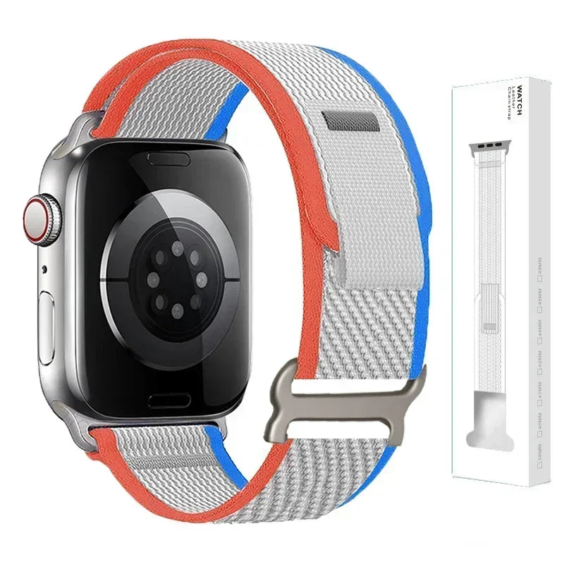 Strap for Apple Watch 10 42 46MM 45mm Ultra2 49mm 44 40mm 41 42mm 38mm 45 44 mm Trail loop bands  for iwatch series 9 8 7 3 se