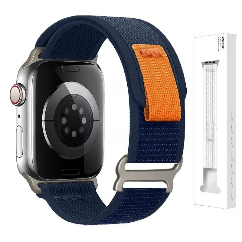 Strap for Apple Watch 10 42 46MM 45mm Ultra2 49mm 44 40mm 41 42mm 38mm 45 44 mm Trail loop bands  for iwatch series 9 8 7 3 se