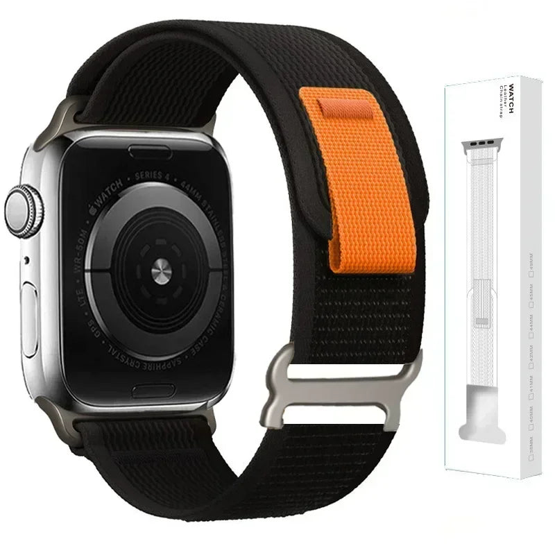 Strap for Apple Watch 10 42 46MM 45mm Ultra2 49mm 44 40mm 41 42mm 38mm 45 44 mm Trail loop bands  for iwatch series 9 8 7 3 se