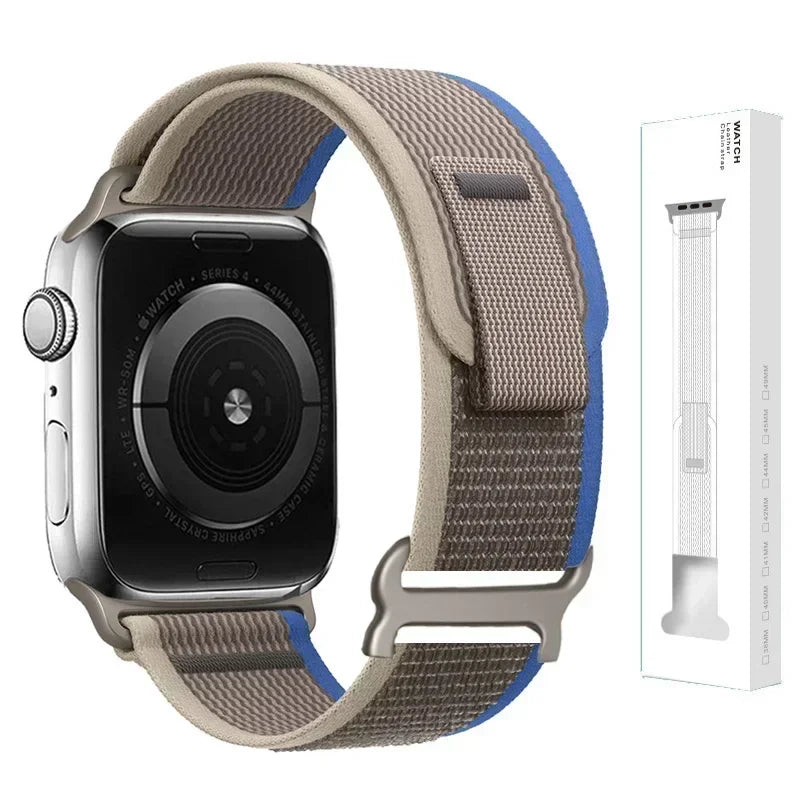 Strap for Apple Watch 10 42 46MM 45mm Ultra2 49mm 44 40mm 41 42mm 38mm 45 44 mm Trail loop bands  for iwatch series 9 8 7 3 se