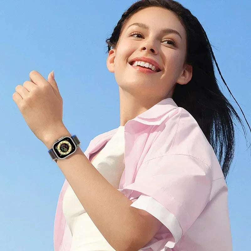 Strap for Apple Watch 10 42 46MM 45mm Ultra2 49mm 44 40mm 41 42mm 38mm 45 44 mm Trail loop bands  for iwatch series 9 8 7 3 se