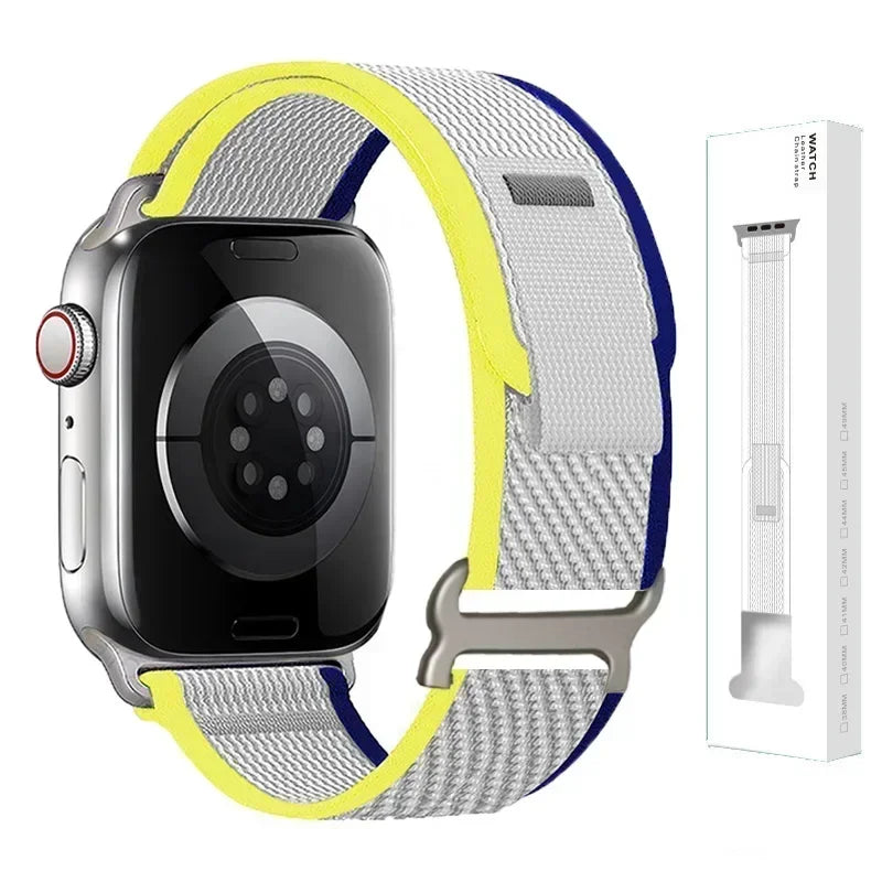 Strap for Apple Watch 10 42 46MM 45mm Ultra2 49mm 44 40mm 41 42mm 38mm 45 44 mm Trail loop bands  for iwatch series 9 8 7 3 se
