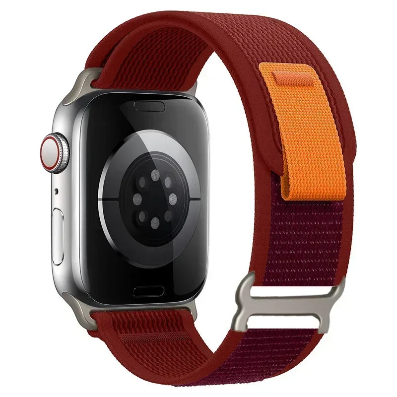 Strap for Apple Watch 10 42 46MM 45mm Ultra2 49mm 44 40mm 41 42mm 38mm 45 44 mm Trail loop bands  for iwatch series 9 8 7 3 se